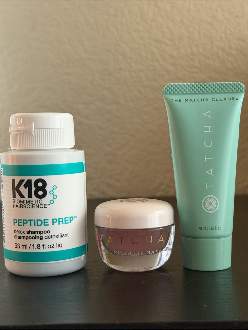 Tatcha X K18 collab bundle of 3